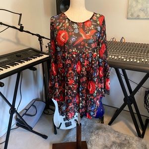 Misguided Floral Print Day Dress!!